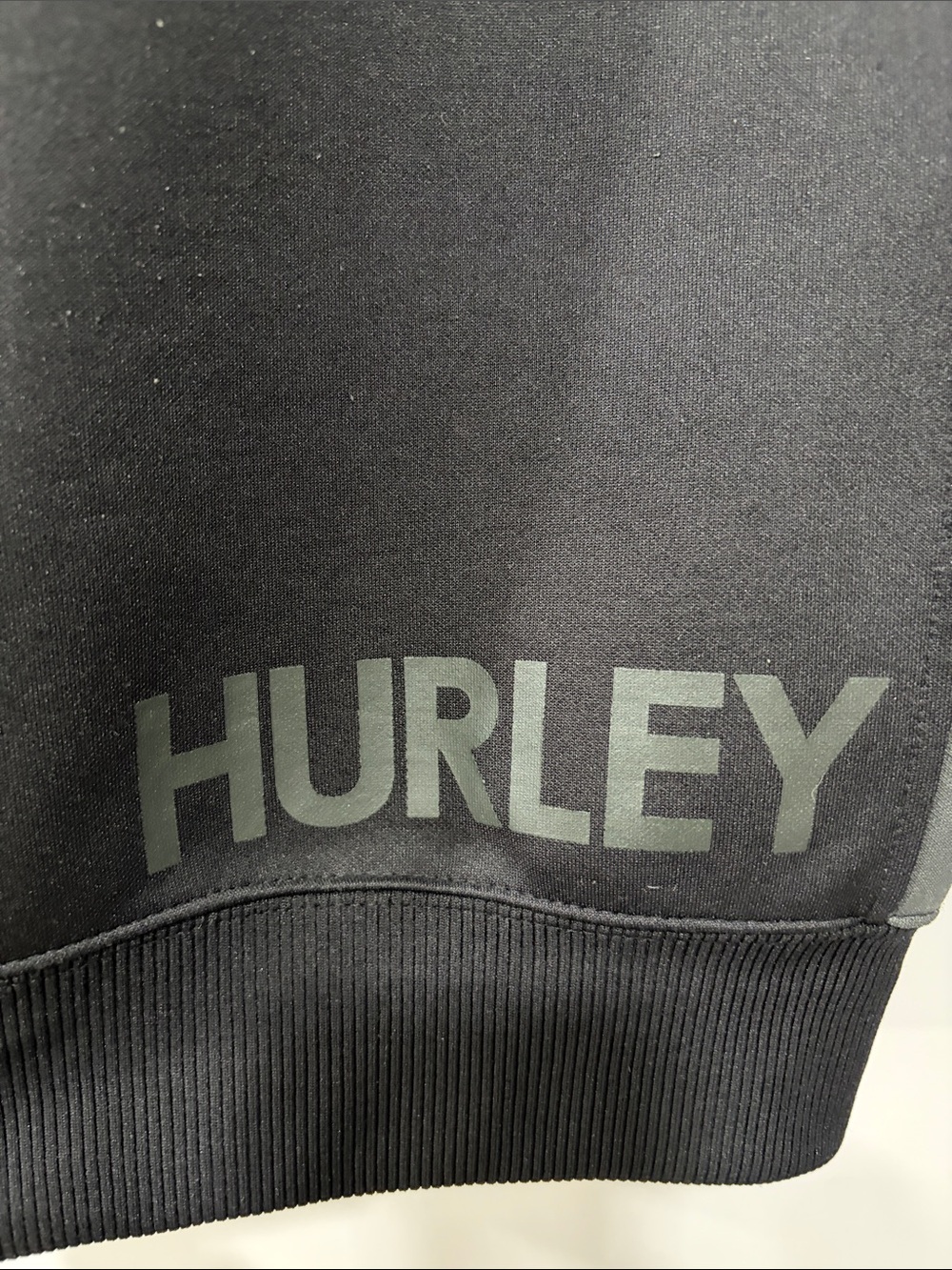 Hurley Black and Gray Full-Zip Track Jacket - Picture 5 of 5